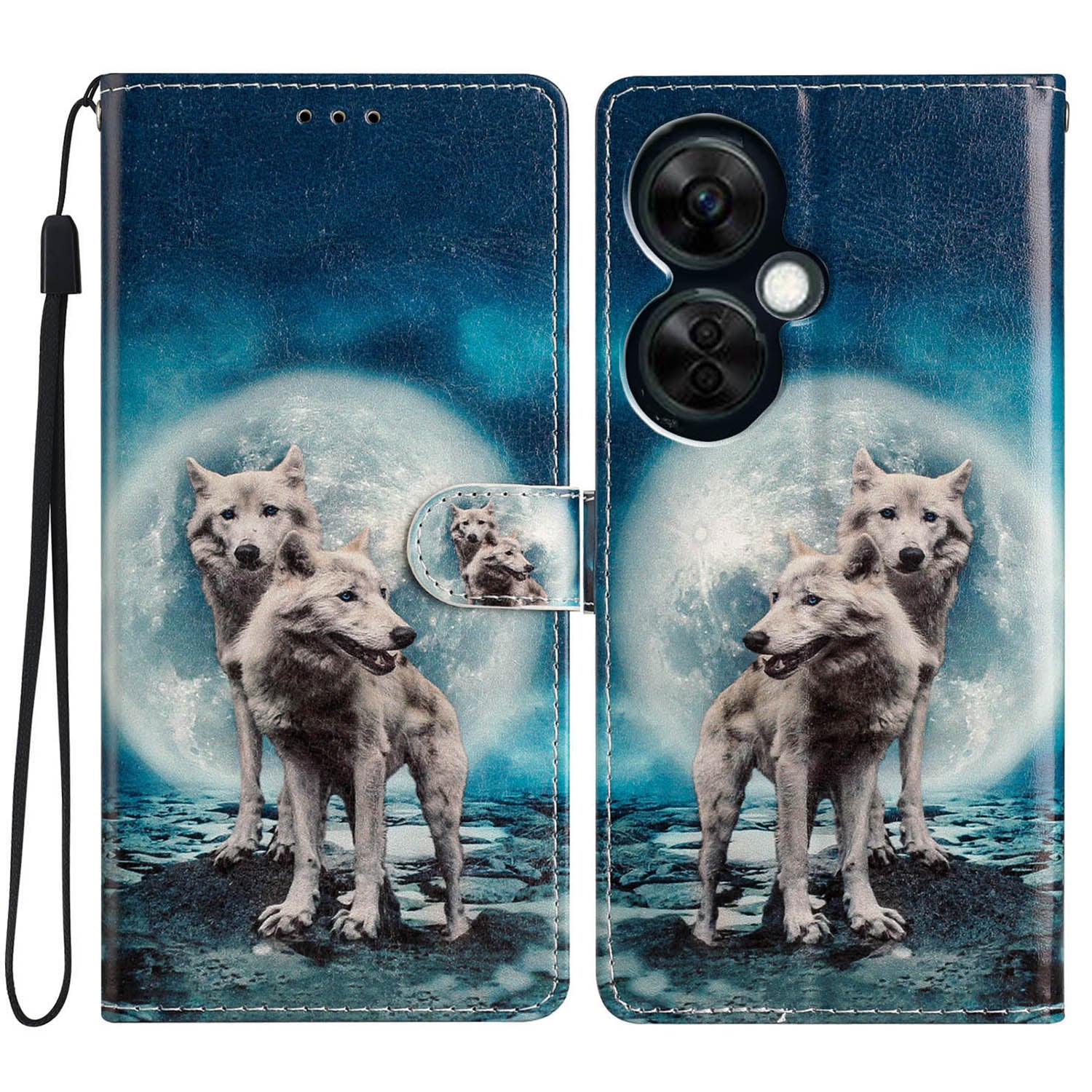 For OnePlus Nord CE 3 Lite 5G / Nord N30 5G Pattern Printing PU Leather Phone Case Stand Wallet Flip Protective Cover