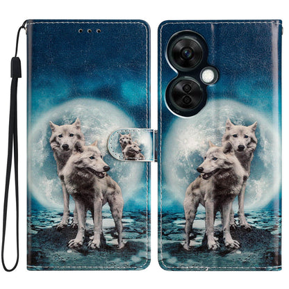 For OnePlus Nord CE 3 Lite 5G / Nord N30 5G Pattern Printing PU Leather Phone Case Stand Wallet Flip Protective Cover