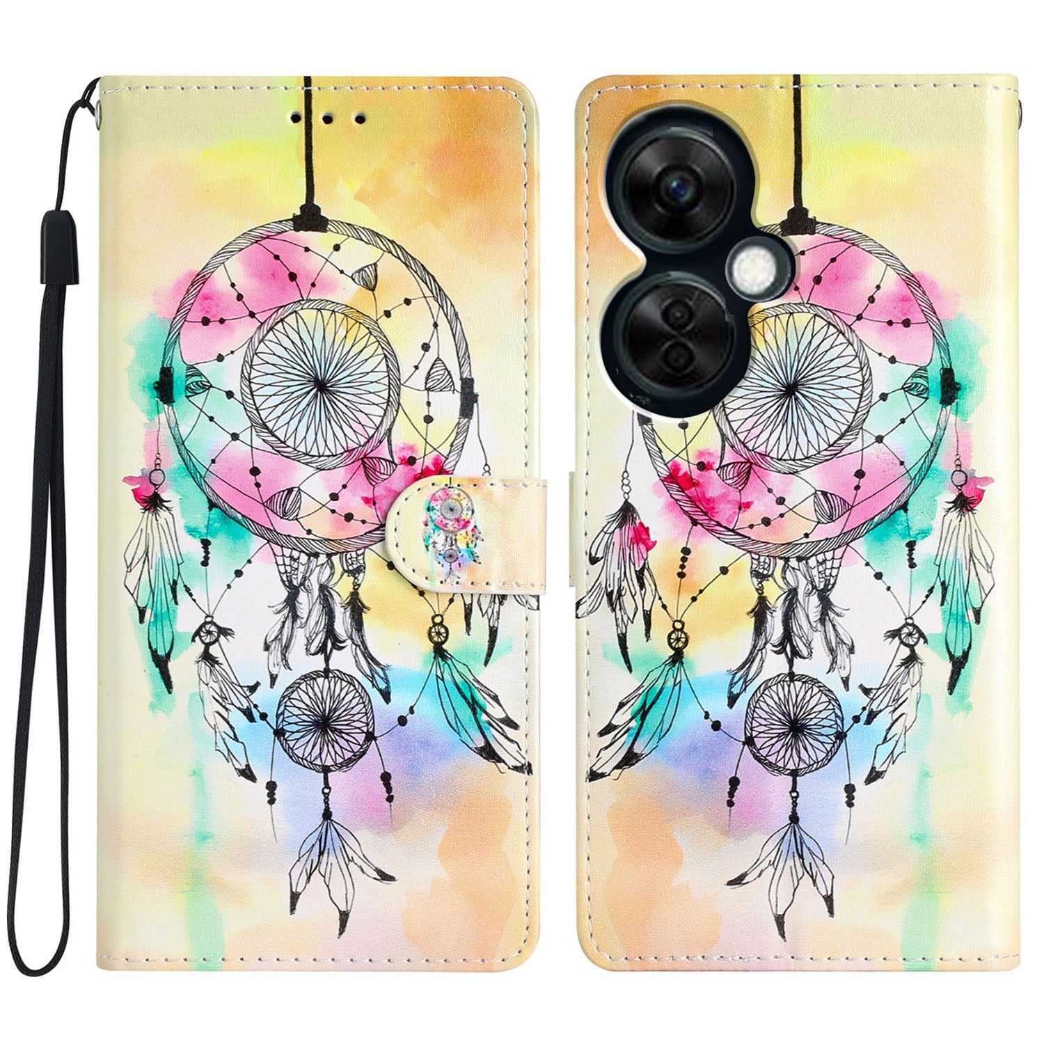 For OnePlus Nord CE 3 Lite 5G / Nord N30 5G Pattern Printing PU Leather Phone Case Stand Wallet Flip Protective Cover