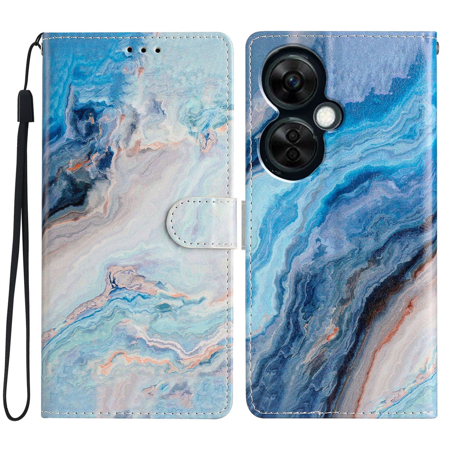 For OnePlus Nord CE 3 Lite 5G / Nord N30 5G Pattern Printing PU Leather Phone Case Stand Wallet Flip Protective Cover