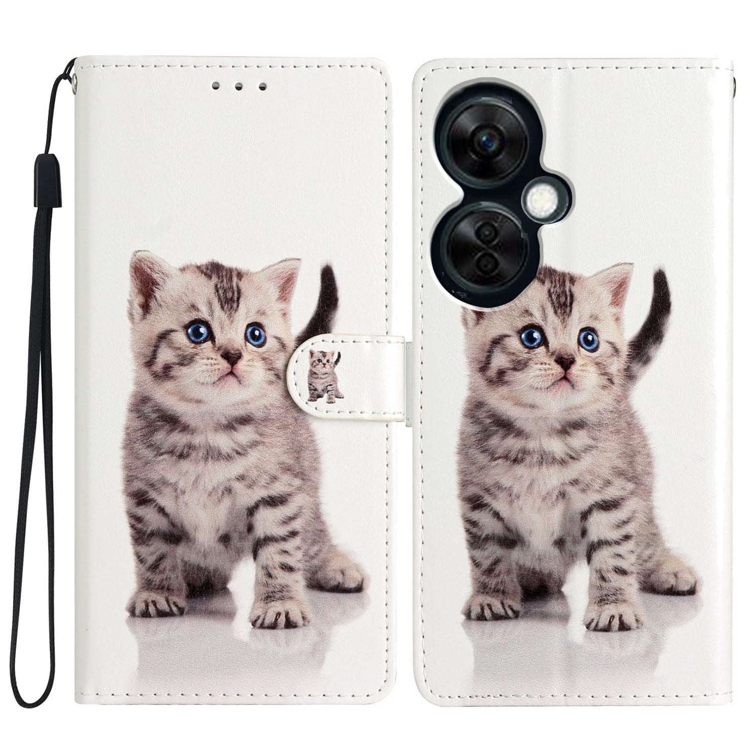 For OnePlus Nord CE 3 Lite 5G / Nord N30 5G Pattern Printing PU Leather Phone Case Stand Wallet Flip Protective Cover