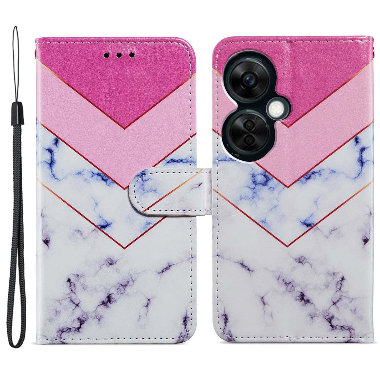 For OnePlus Nord CE 3 Lite 5G / Nord N30 5G Pattern Printing PU Leather Phone Case Stand Wallet Flip Protective Cover