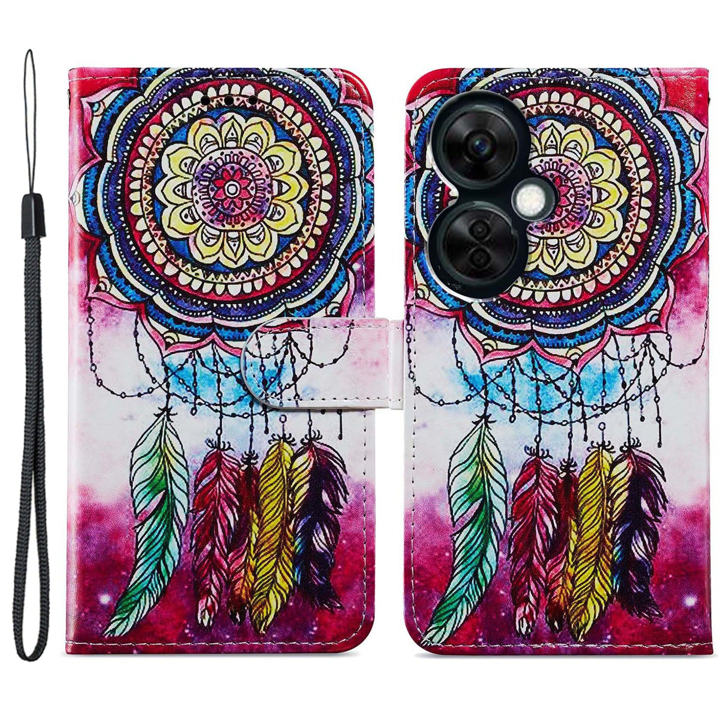 For OnePlus Nord CE 3 Lite 5G / Nord N30 5G Pattern Printing PU Leather Phone Case Stand Wallet Flip Protective Cover