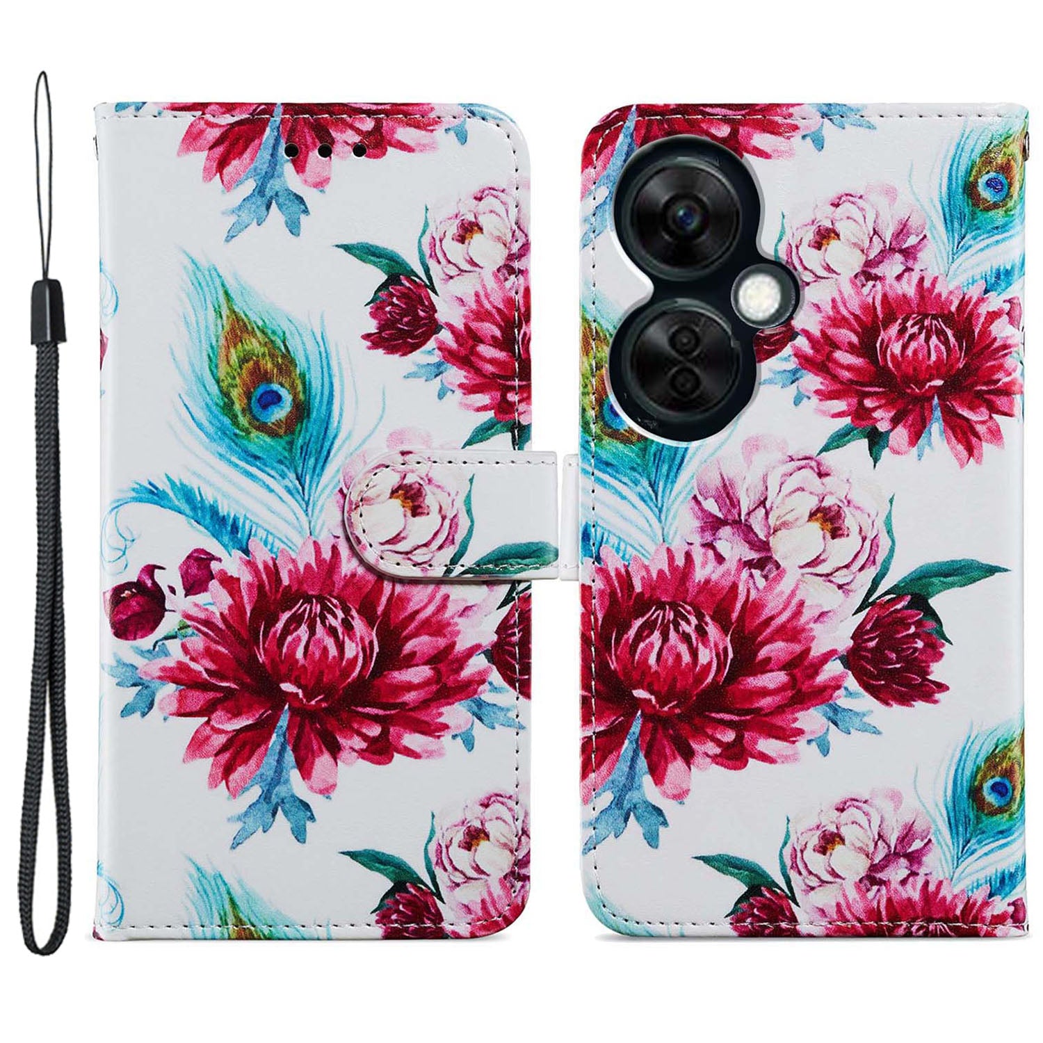 For OnePlus Nord CE 3 Lite 5G / Nord N30 5G Pattern Printing PU Leather Phone Case Stand Wallet Flip Protective Cover