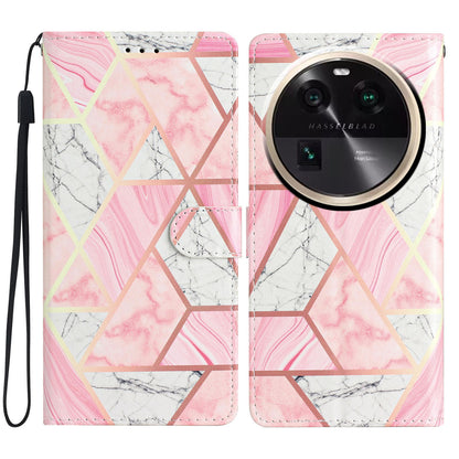 For Oppo Find X6 PU Leather Phone Case Pattern Printing Stand Flip Wallet Cover