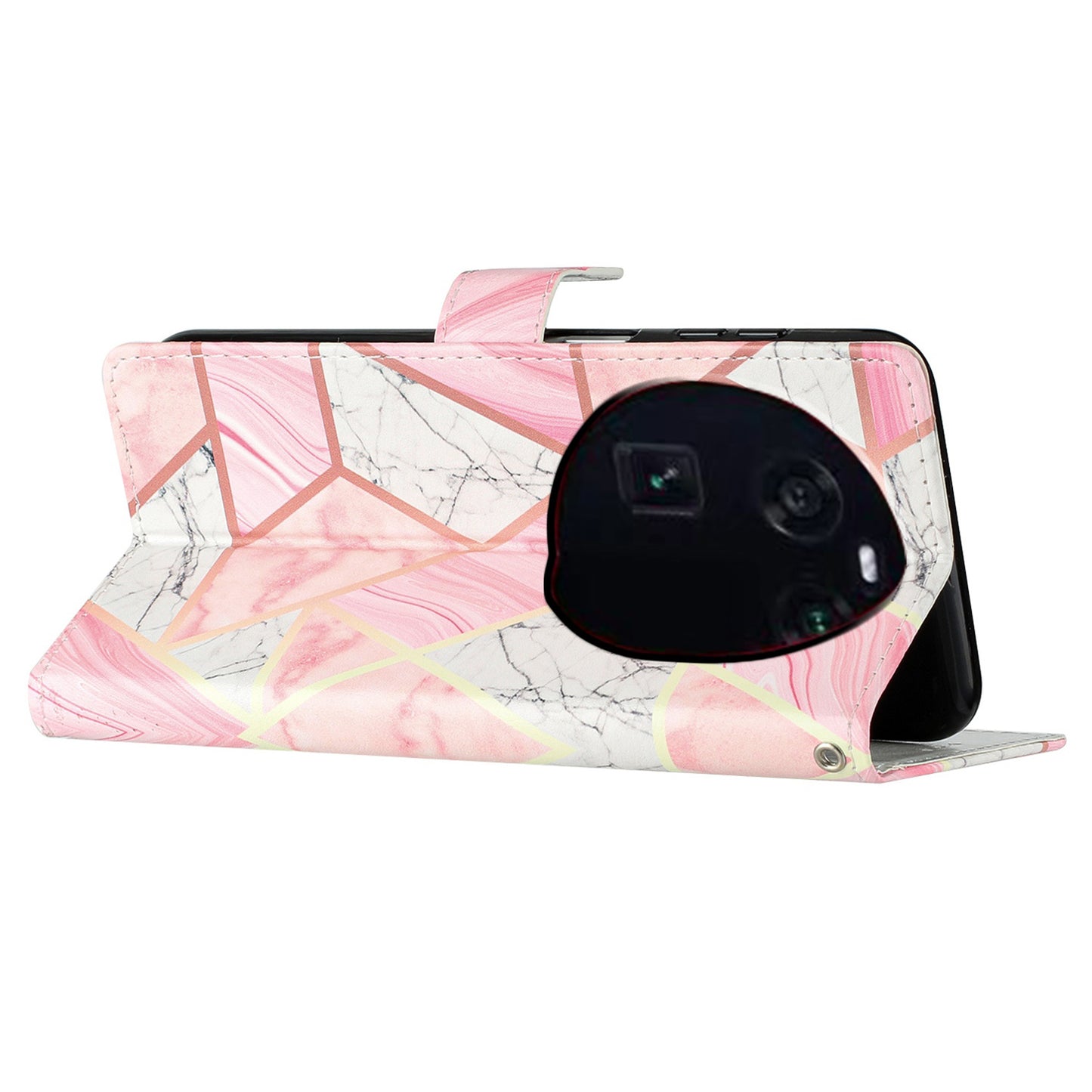 For Oppo Find X6 PU Leather Phone Case Pattern Printing Stand Flip Wallet Cover