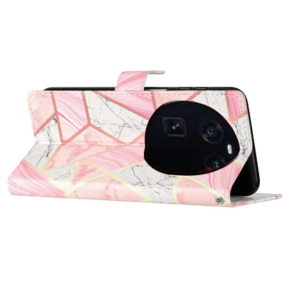 For Oppo Find X6 PU Leather Phone Case Pattern Printing Stand Flip Wallet Cover