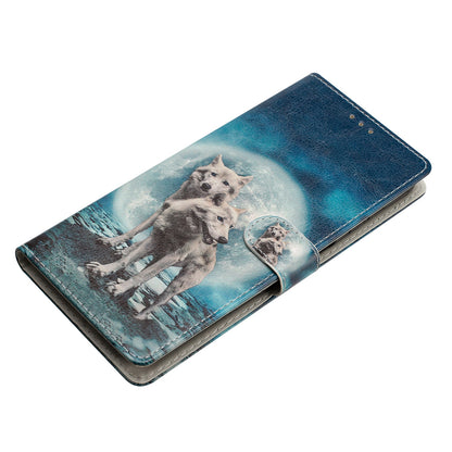 For Oppo Find X6 PU Leather Phone Case Pattern Printing Stand Flip Wallet Cover