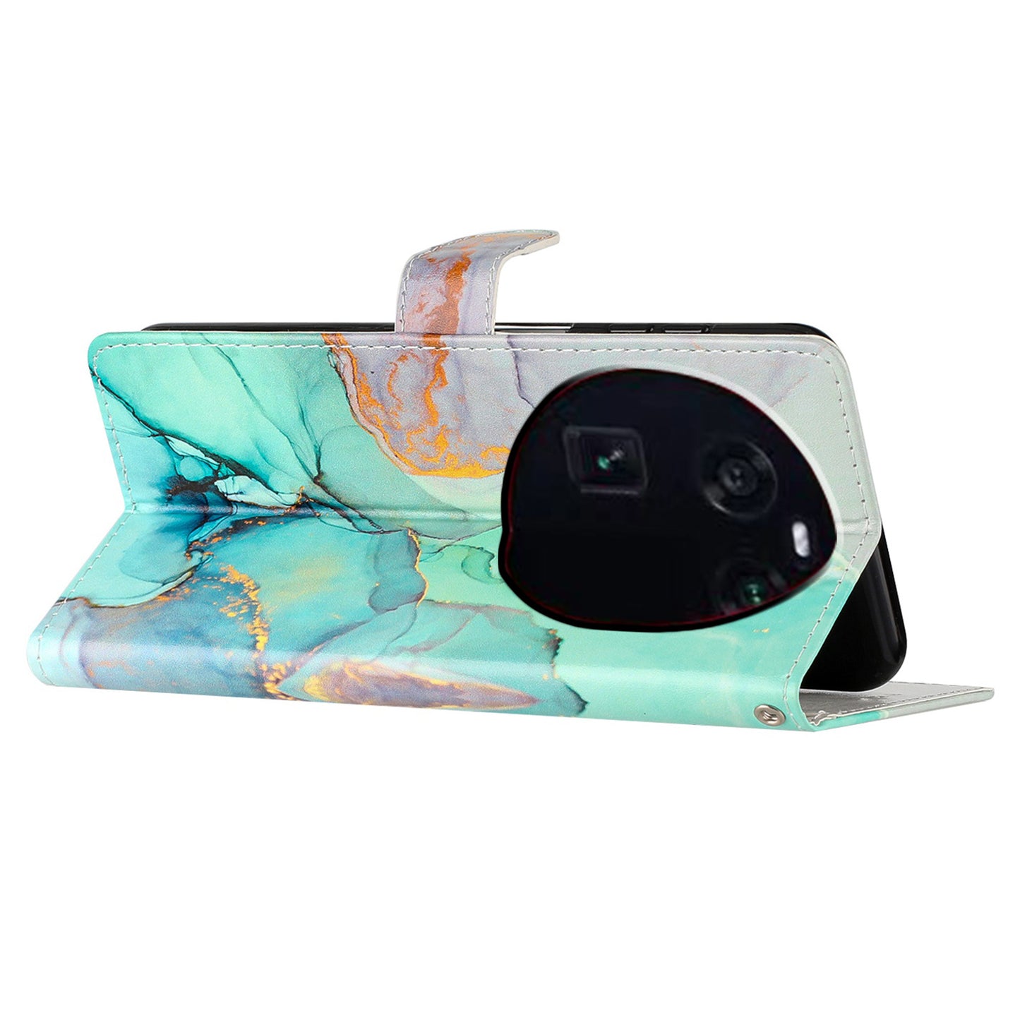 For Oppo Find X6 PU Leather Phone Case Pattern Printing Stand Flip Wallet Cover