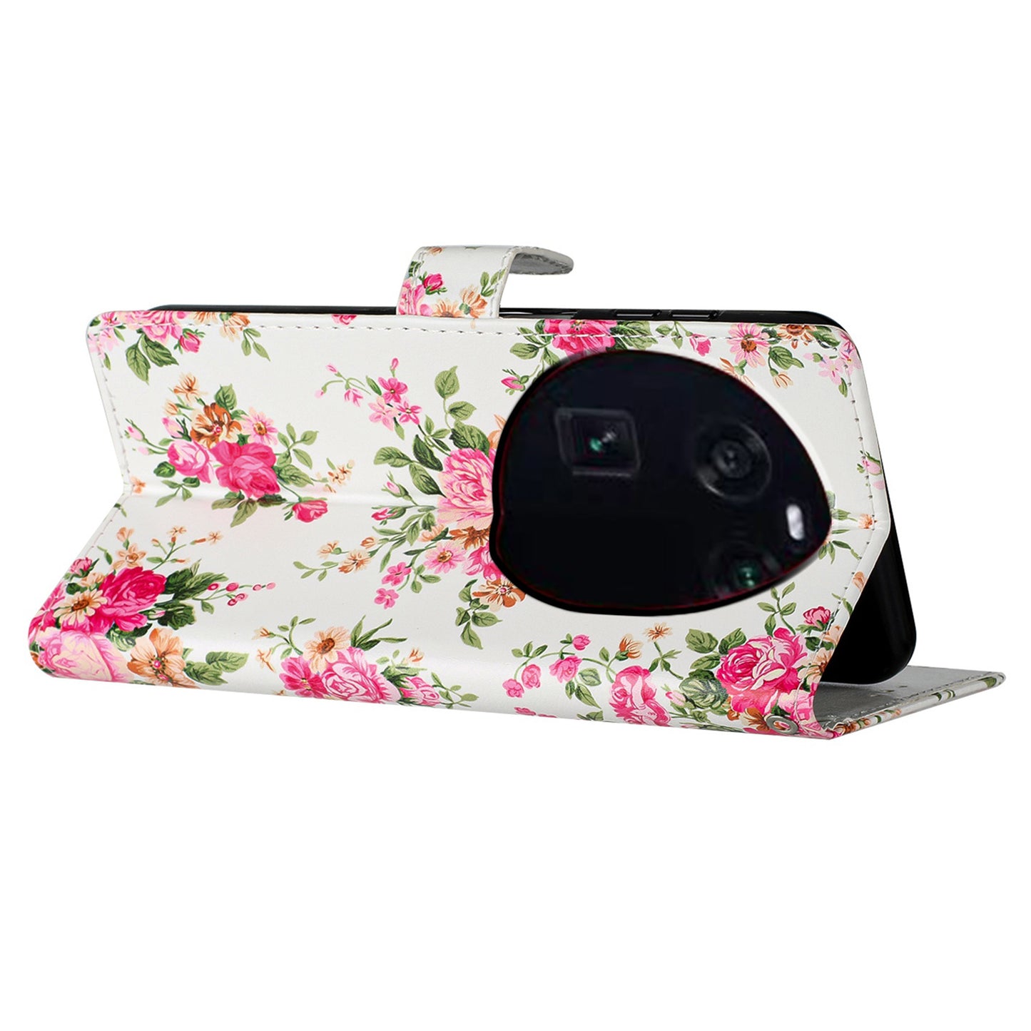 For Oppo Find X6 PU Leather Phone Case Pattern Printing Stand Flip Wallet Cover