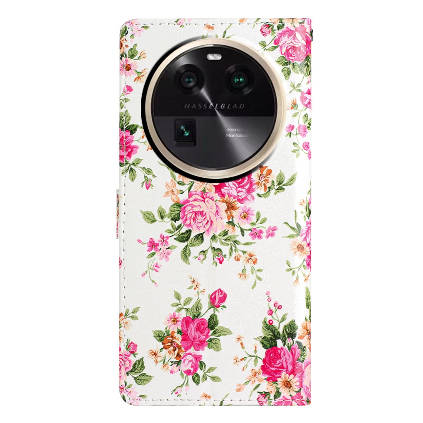 For Oppo Find X6 PU Leather Phone Case Pattern Printing Stand Flip Wallet Cover