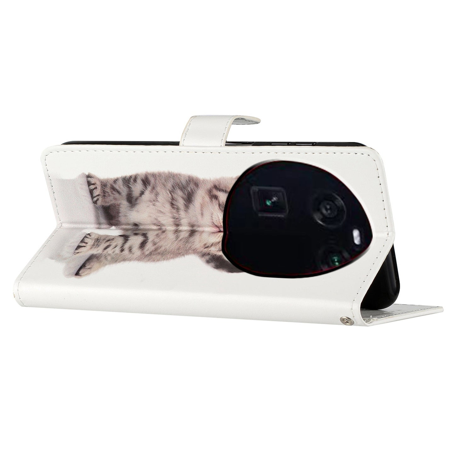 For Oppo Find X6 PU Leather Phone Case Pattern Printing Stand Flip Wallet Cover