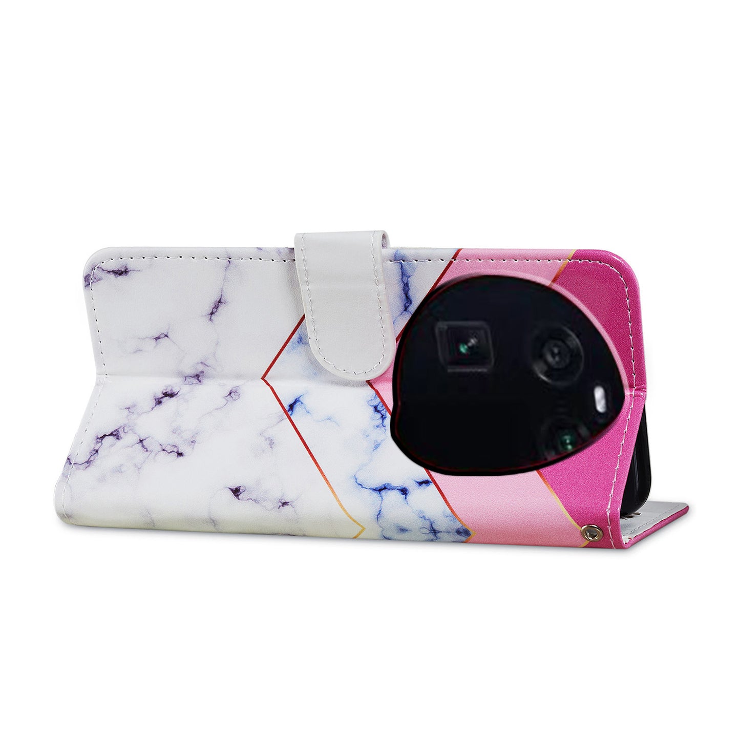 For Oppo Find X6 PU Leather Phone Case Pattern Printing Stand Flip Wallet Cover