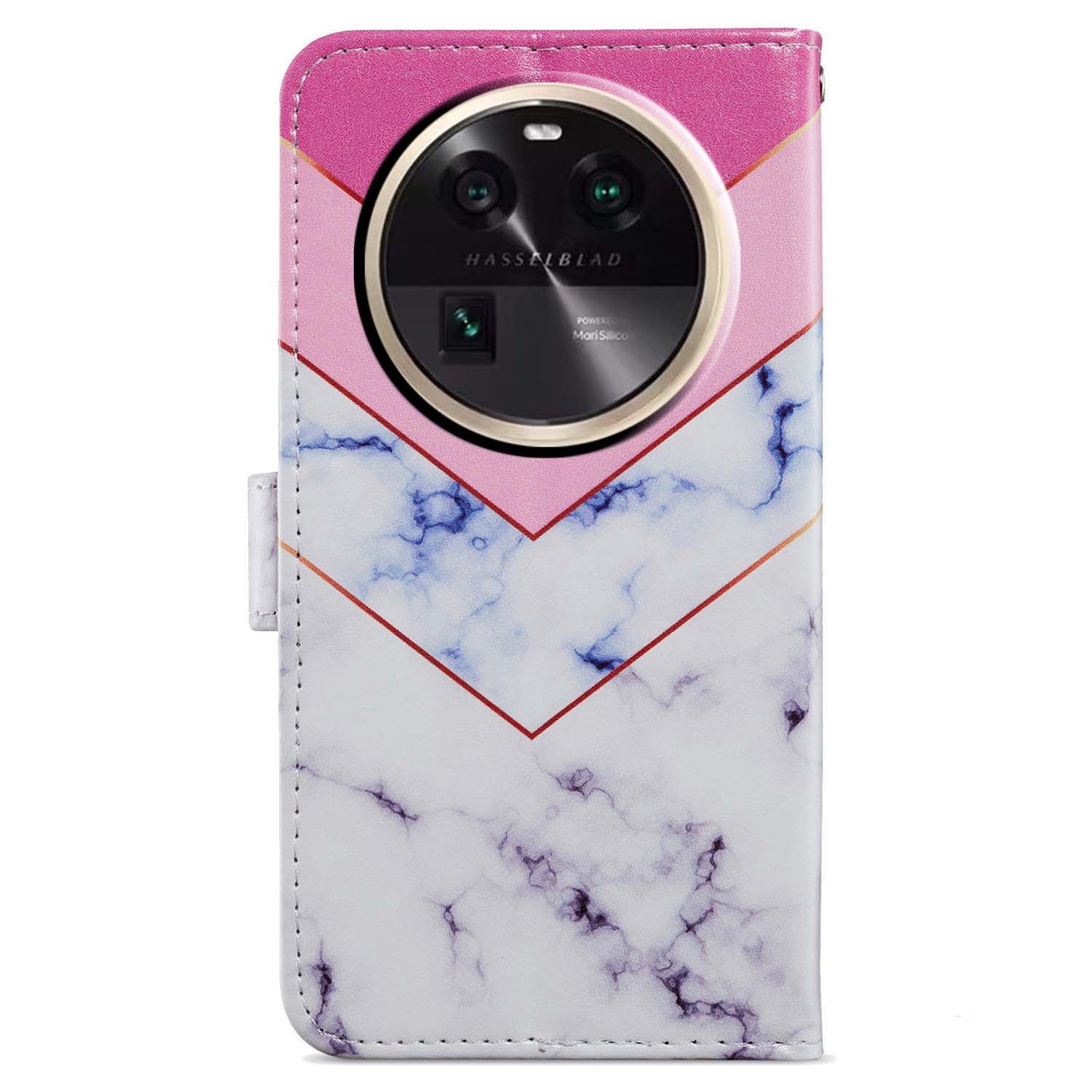 For Oppo Find X6 PU Leather Phone Case Pattern Printing Stand Flip Wallet Cover
