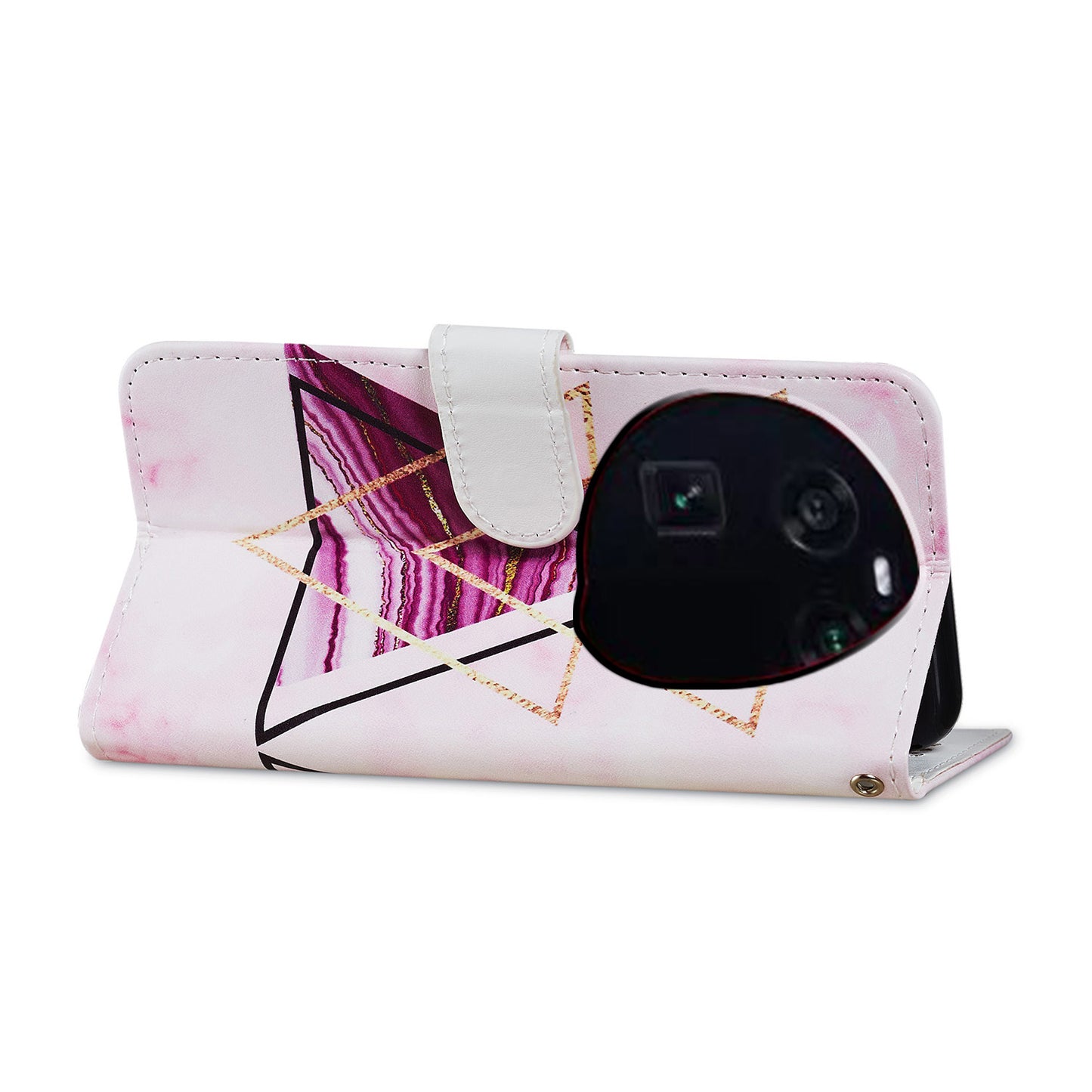 For Oppo Find X6 PU Leather Phone Case Pattern Printing Stand Flip Wallet Cover