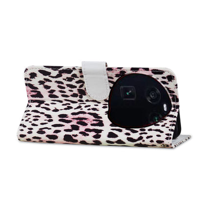 For Oppo Find X6 PU Leather Phone Case Pattern Printing Stand Flip Wallet Cover