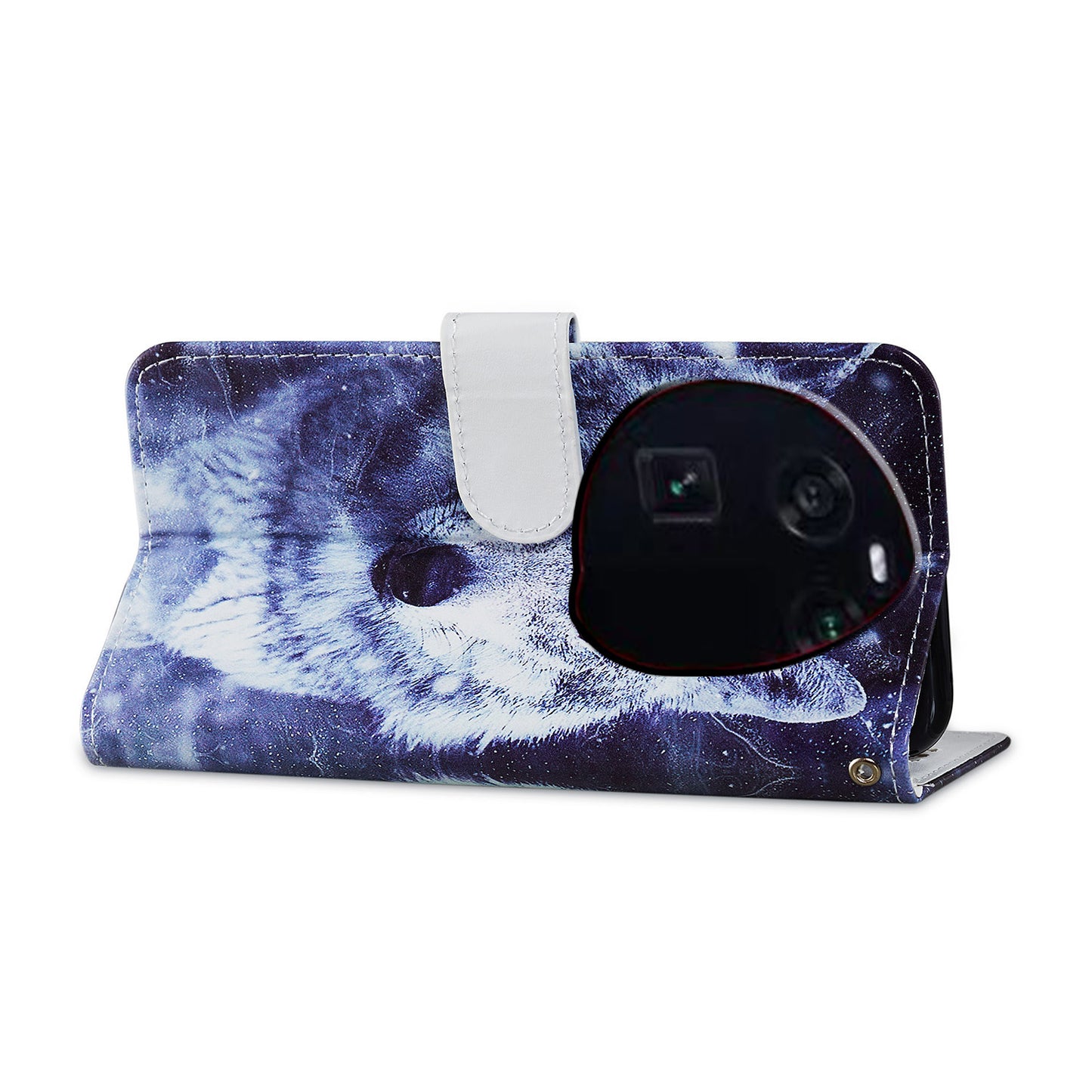 For Oppo Find X6 PU Leather Phone Case Pattern Printing Stand Flip Wallet Cover