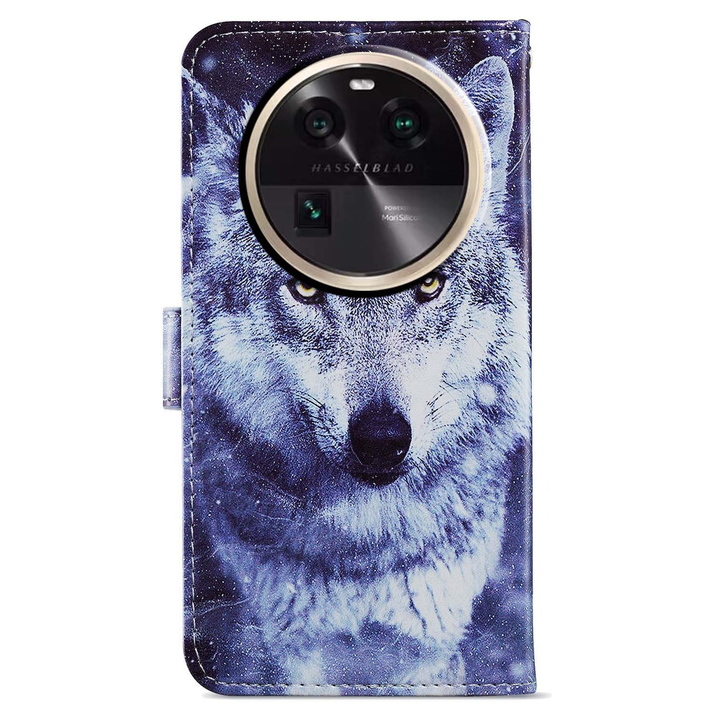 For Oppo Find X6 PU Leather Phone Case Pattern Printing Stand Flip Wallet Cover