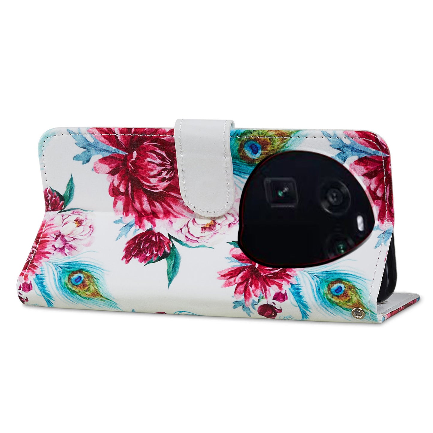 For Oppo Find X6 PU Leather Phone Case Pattern Printing Stand Flip Wallet Cover