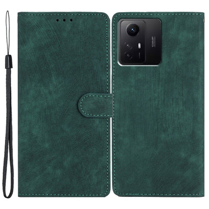 For Xiaomi Redmi Note 12S 4G PU Leather Wallet Case Stand Skin-touch Cell Phone Cover