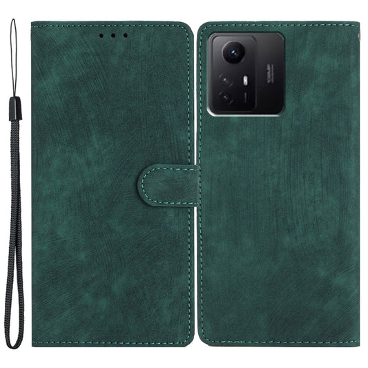 For Xiaomi Redmi Note 12S 4G PU Leather Wallet Case Stand Skin-touch Cell Phone Cover