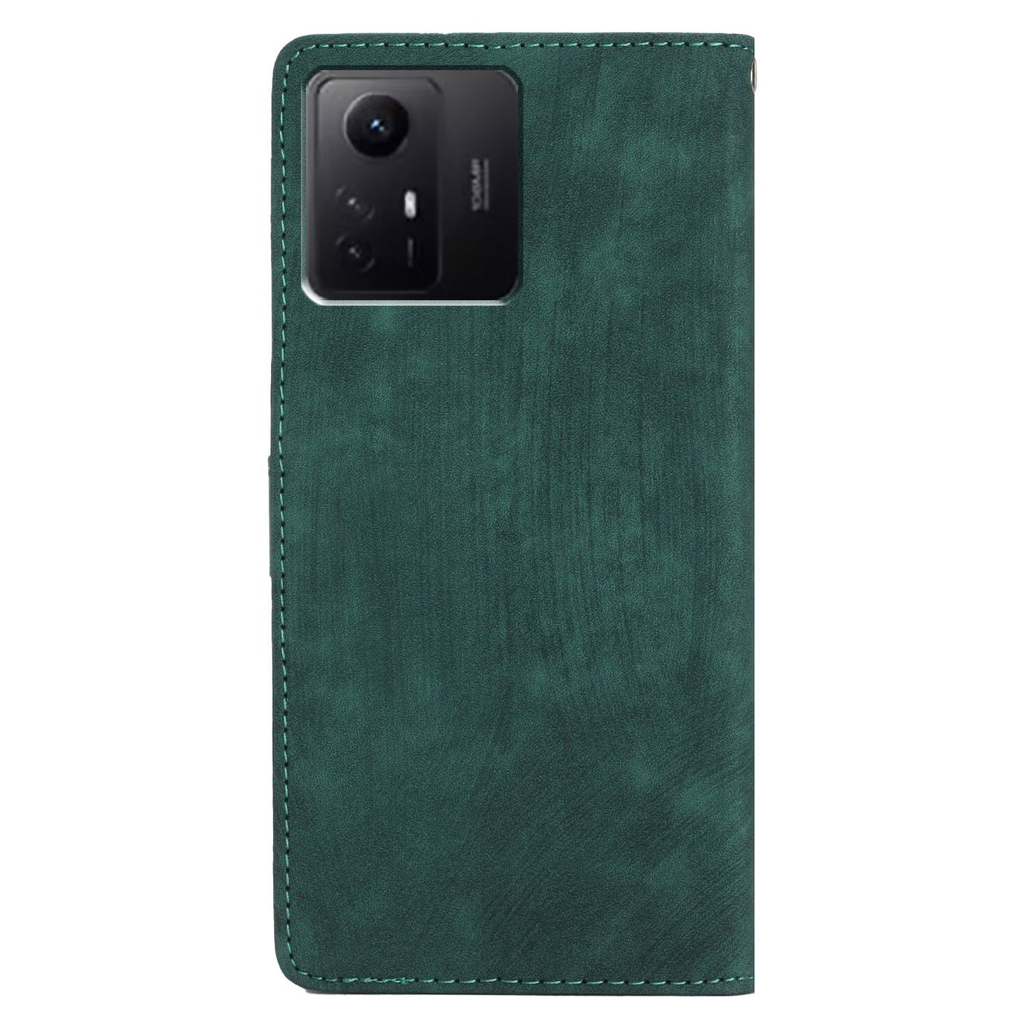 For Xiaomi Redmi Note 12S 4G PU Leather Wallet Case Stand Skin-touch Cell Phone Cover