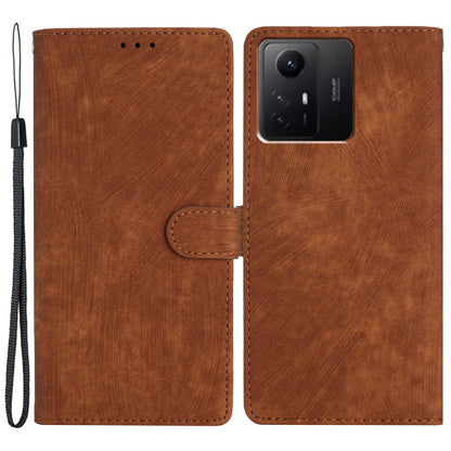 For Xiaomi Redmi Note 12S 4G PU Leather Wallet Case Stand Skin-touch Cell Phone Cover