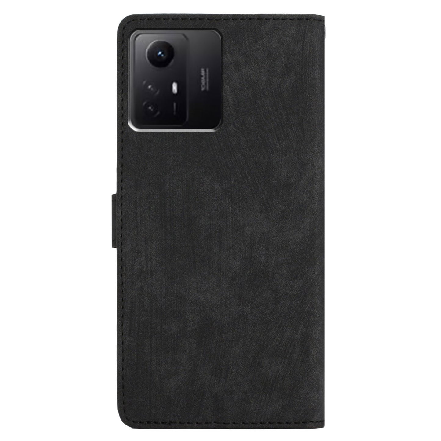 For Xiaomi Redmi Note 12S 4G PU Leather Wallet Case Stand Skin-touch Cell Phone Cover