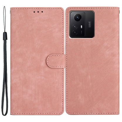 For Xiaomi Redmi Note 12S 4G PU Leather Wallet Case Stand Skin-touch Cell Phone Cover