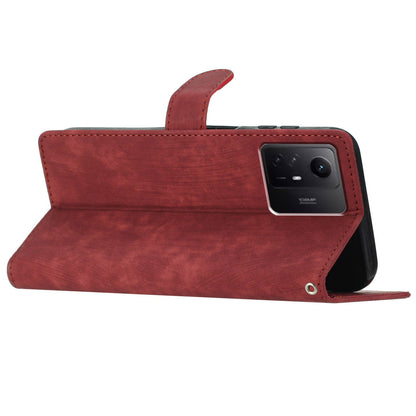 For Xiaomi Redmi Note 12S 4G PU Leather Wallet Case Stand Skin-touch Cell Phone Cover