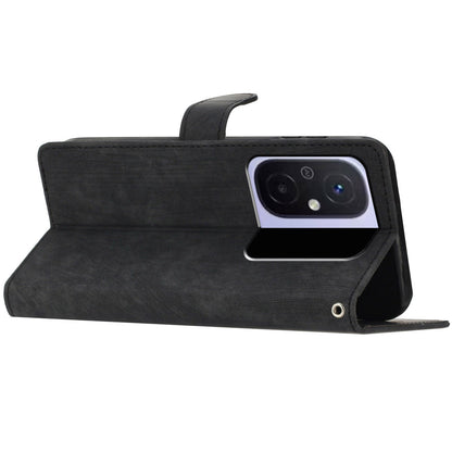 Wallet PU Leather Phone Cover for Xiaomi Redmi 12C 4G , Skin-touch Stand Phone Case