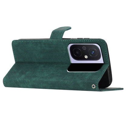 Wallet PU Leather Phone Cover for Xiaomi Redmi 12C 4G , Skin-touch Stand Phone Case