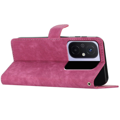 Wallet PU Leather Phone Cover for Xiaomi Redmi 12C 4G , Skin-touch Stand Phone Case