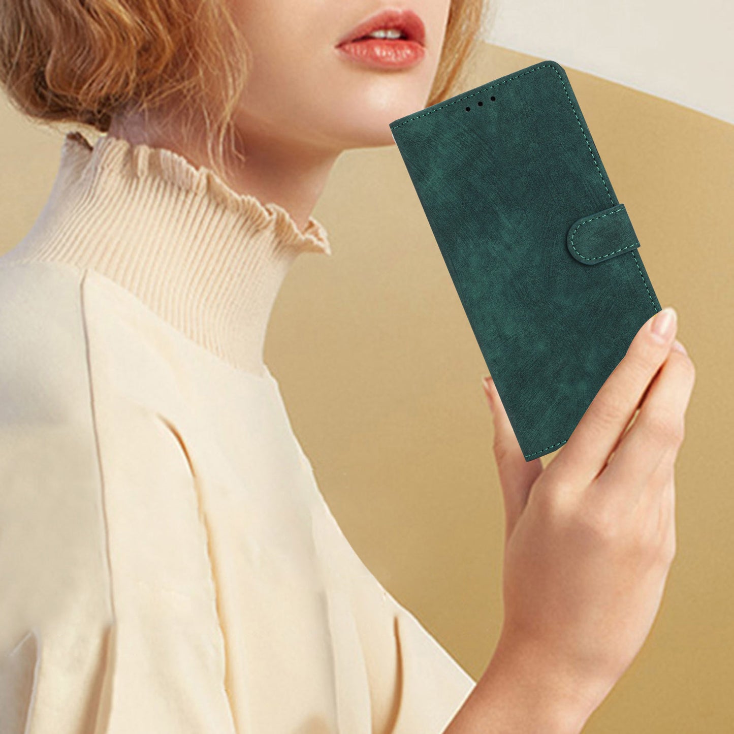 For Xiaomi Redmi K60 5G / K60 Pro 5G / Poco F5 Pro 5G PU Leather Case Skin-touch Phone Cover with Stand Wallet