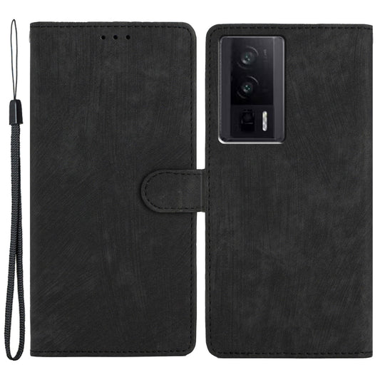 For Xiaomi Redmi K60 5G / K60 Pro 5G / Poco F5 Pro 5G PU Leather Case Skin-touch Phone Cover with Stand Wallet