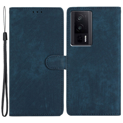 For Xiaomi Redmi K60 5G / K60 Pro 5G / Poco F5 Pro 5G PU Leather Case Skin-touch Phone Cover with Stand Wallet