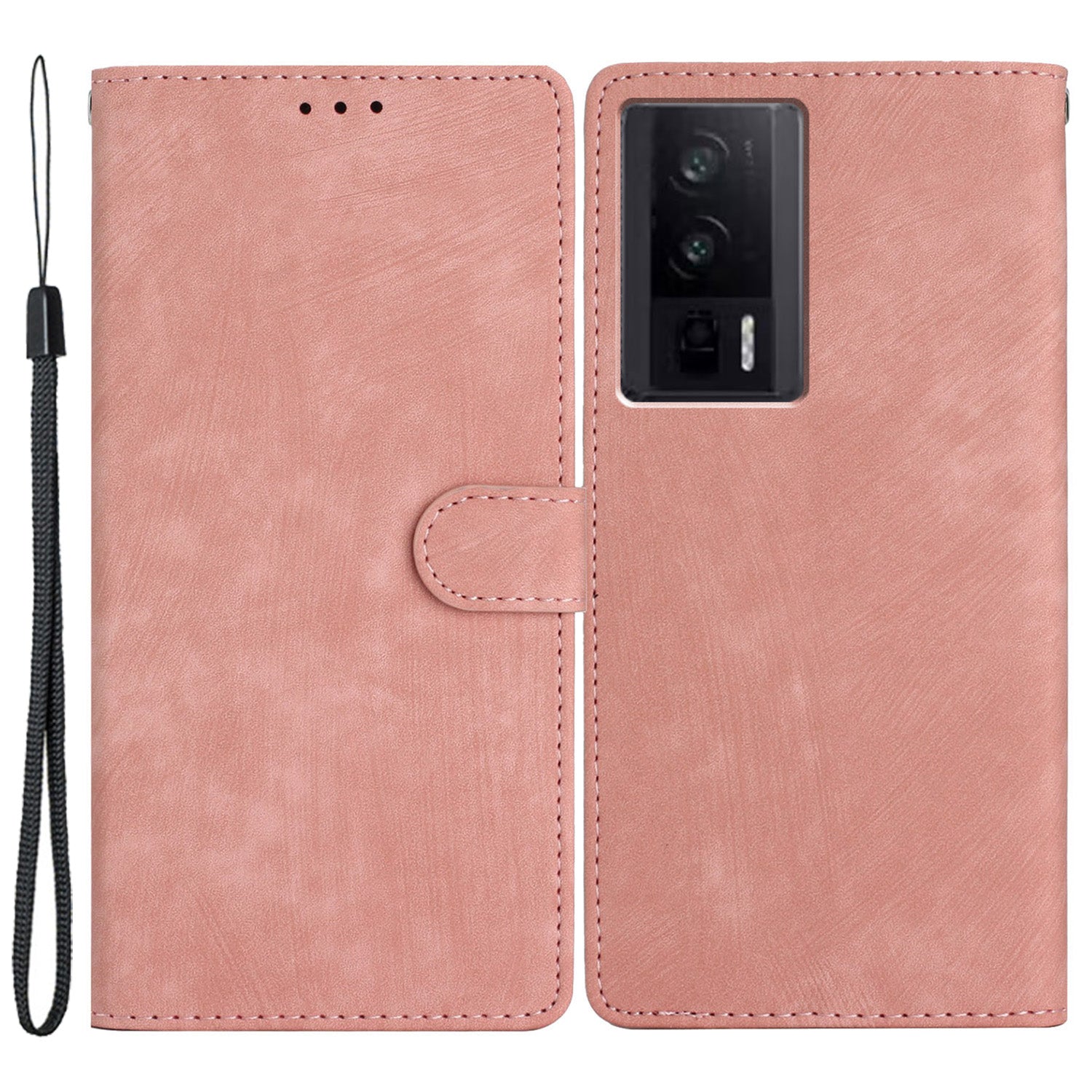 For Xiaomi Redmi K60 5G / K60 Pro 5G / Poco F5 Pro 5G PU Leather Case Skin-touch Phone Cover with Stand Wallet