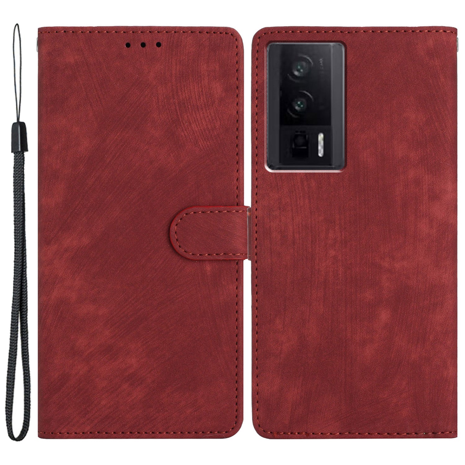 For Xiaomi Redmi K60 5G / K60 Pro 5G / Poco F5 Pro 5G PU Leather Case Skin-touch Phone Cover with Stand Wallet