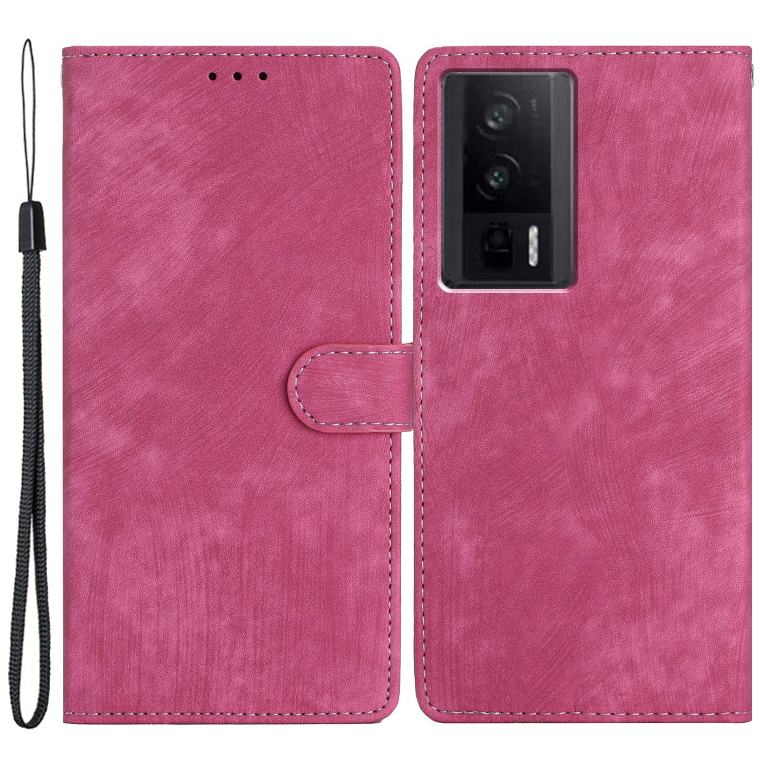 For Xiaomi Redmi K60 5G / K60 Pro 5G / Poco F5 Pro 5G PU Leather Case Skin-touch Phone Cover with Stand Wallet