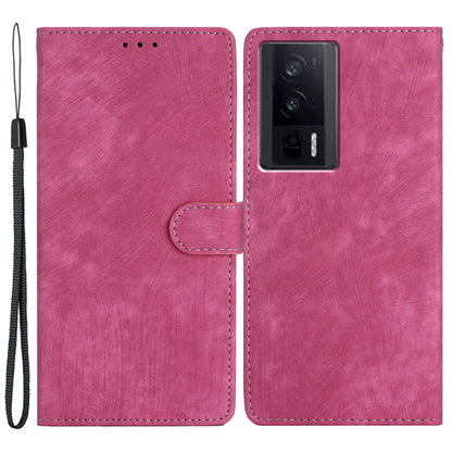 For Xiaomi Redmi K60 5G / K60 Pro 5G / Poco F5 Pro 5G PU Leather Case Skin-touch Phone Cover with Stand Wallet