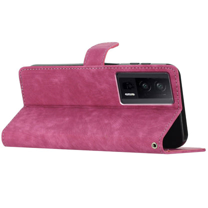 For Xiaomi Redmi K60 5G / K60 Pro 5G / Poco F5 Pro 5G PU Leather Case Skin-touch Phone Cover with Stand Wallet