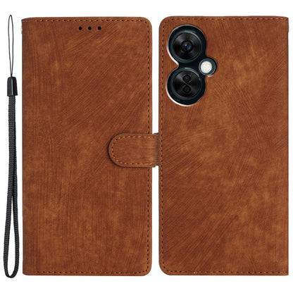 Skin-touch Leather Case for OnePlus Nord CE 3 Lite 5G / Nord N30 5G , Wallet Stand Protective Phone Cover
