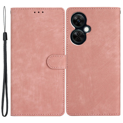 Skin-touch Leather Case for OnePlus Nord CE 3 Lite 5G / Nord N30 5G , Wallet Stand Protective Phone Cover