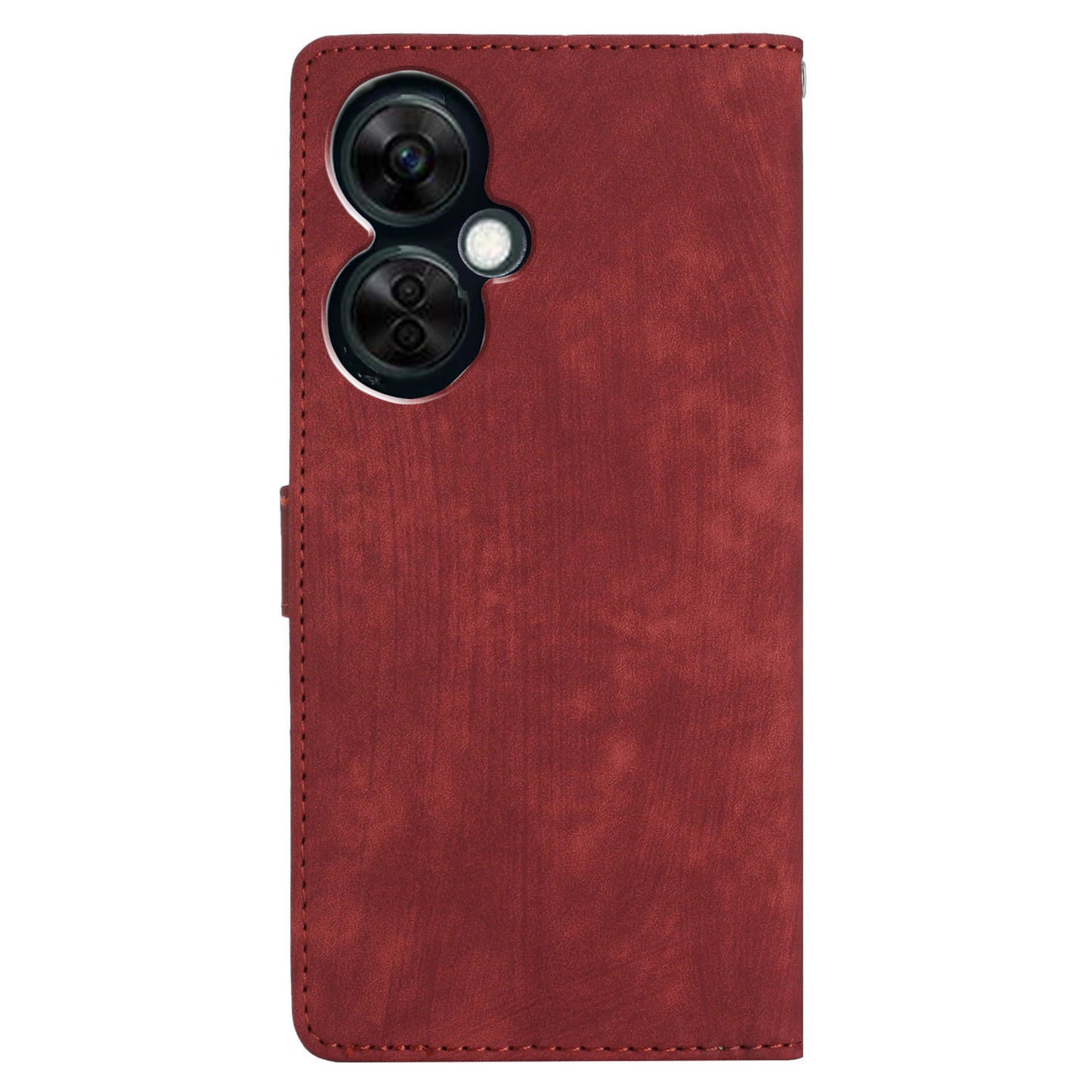 Skin-touch Leather Case for OnePlus Nord CE 3 Lite 5G / Nord N30 5G , Wallet Stand Protective Phone Cover