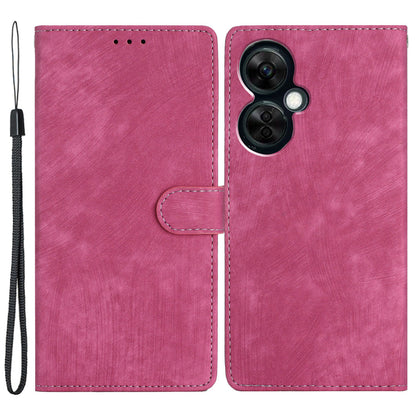 Skin-touch Leather Case for OnePlus Nord CE 3 Lite 5G / Nord N30 5G , Wallet Stand Protective Phone Cover