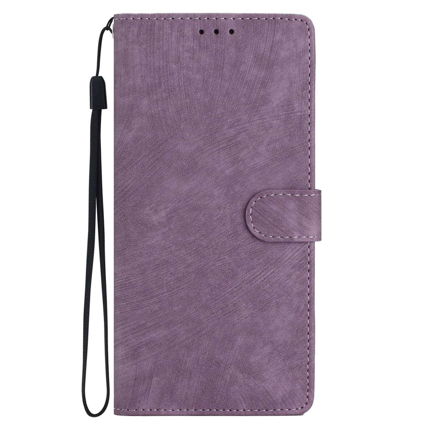PU Leather Phone Case for Oppo Find X6 , Shockproof Skin-touch Wallet Stand Cover