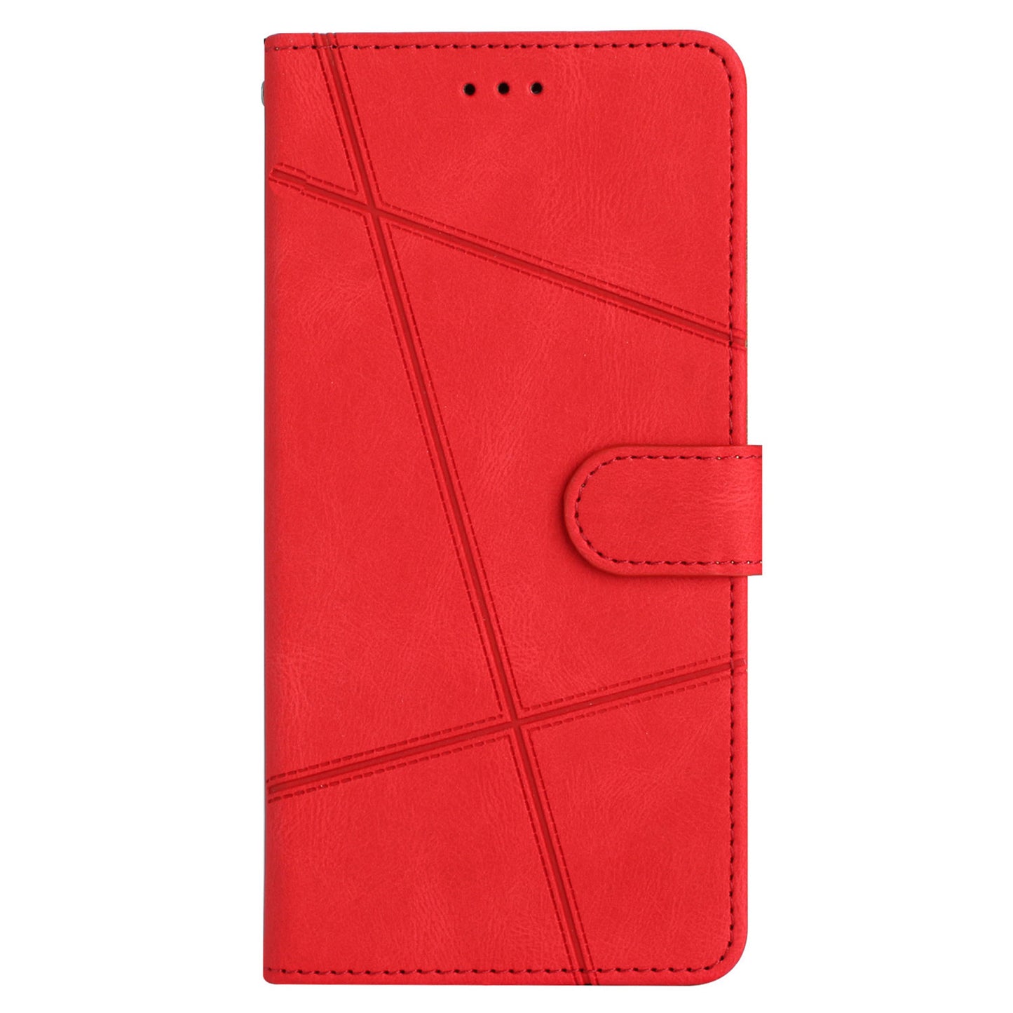 Wallet Leather Phone Case for Xiaomi Redmi Note 12S 4G Crazy Horse Texture Imprinted Lines Stand Cover