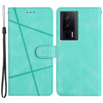 Stand Cover for Xiaomi Redmi K60 5G / K60 Pro 5G / Poco F5 Pro 5G Wallet Leather Phone Case Crazy Horse Texture Imprinted Lines Shell