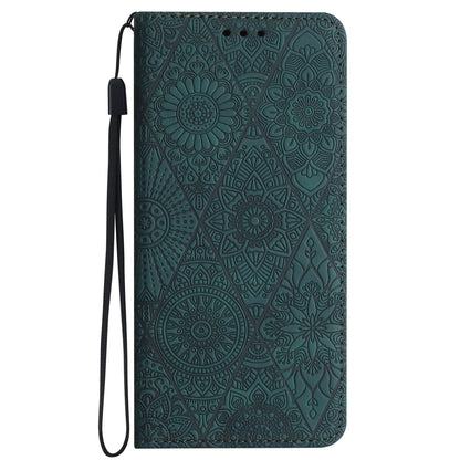 For Samsung Galaxy A34 5G Magnetic Shell Imprinted PU Leather Phone Case Wallet Stand Cover