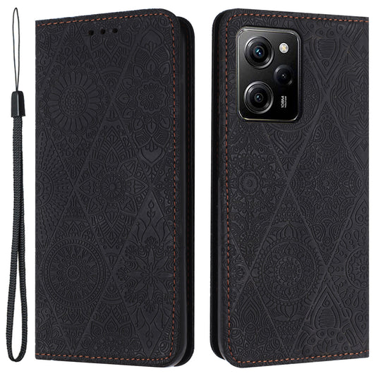 For Xiaomi Redmi Note 12 Pro 5G / 12 Pro Speed 5G / Poco X5 Pro 5G Imprinted PU Leather Phone Case Wallet Stand Cover